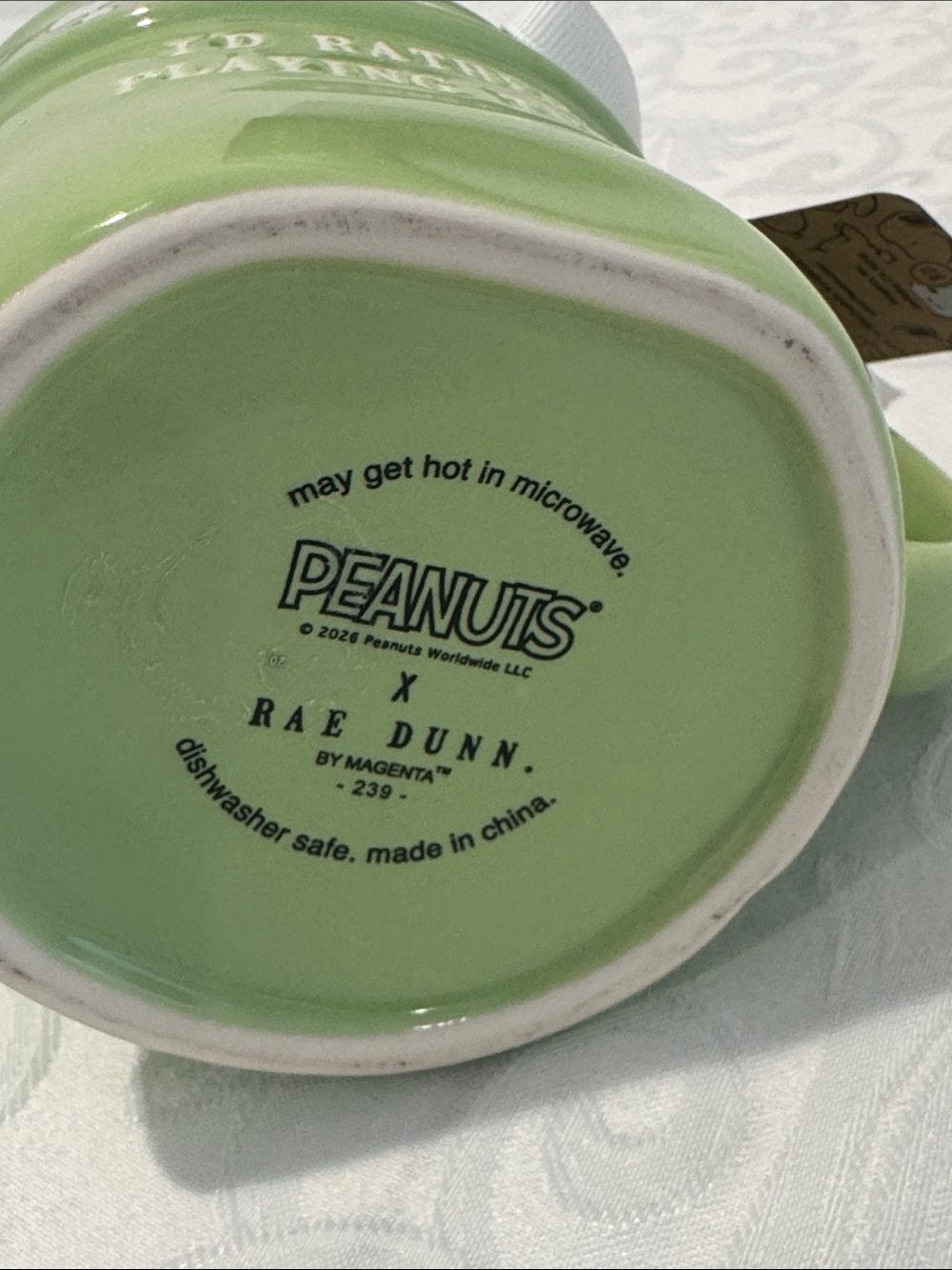 🎾Peanuts X Rae Dunn Mug - Picture 8 of 10